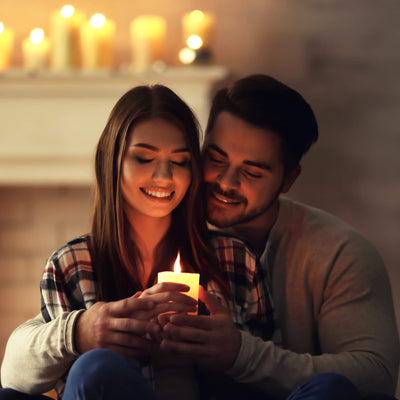 Pillar Candles - 2.7x3 inch | 25 Hours Burning, 6 Count - White Unscented Smokeless European Pillar Candles - Perfect for Wedding, Parties, Spas, Home Gatherings and Dinner