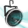 COMLIFE 10000mAh 8-Inch Rechargeable Battery Powered Portable Camping Fan with LED Lantern for Tent