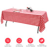 Giantex 10 Pieces Table Cloth, Checkered Tablecloth Rectangle |60"X102", Wrinkle Resistant Gingham Table Cloths, Buffalo Plaid Table Cover for Kitchen Dining Wedding, Picnic Table Cloth