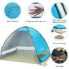 G4Free Large Pop up Beach Tent for 3-4 Person, UPF 50+ Automatic Sun Shelter Canopy Portable Outdoor Cabana Sun Umbrella