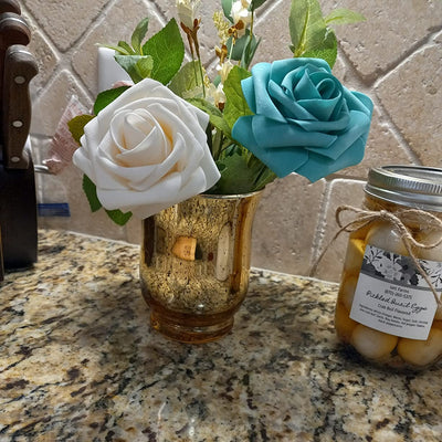 Tebery 12 Pack Round Gold Votive Candle Holders, 2-Inch Glass Tealight Candle Holder for Table Centerpiece, Wedding Decoration, Party, and Home Decor