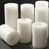 2.8x4 White Pillar Candles, 6 Pack, Unscented Pillar Candles Bulk, Dripless and Long Clean Burning Pillars Candles, Smokeless Dinner Table Candles Pillar for Wedding, Spa, Aromatherapy, Party