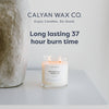 Calyan Wax Scented Candle Evergreen & Eucalyptus Candle for The Home Scented with Fir & Cedar, Soy Wax Aromatherapy Candle in Glass Jar with 37 Hour Burn Time, Non Toxic Scented Candles Gifts