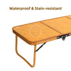 ROCK CLOUD Portable Camping Table Ultralight Camp Table Foldable 3-Folding Beach Table for Camping Hiking Garden Outdoor Picnic