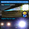 Rechargeable Led Flashlights High Lumens,Super Bright Flashlight True 990000LM,Powerful Tactical Flashlight Up to 24H Long Battery Life |Zoomable|6 Light Modes|IP67 Water Resistant for Home Camping