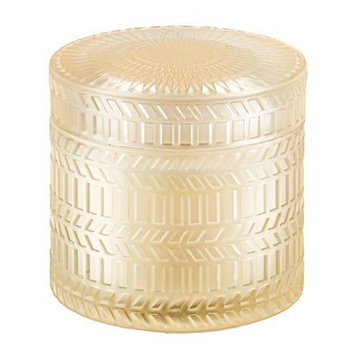 Hidden Label Decorative Jar Candle,Rose & Sandalwood + Vanilla & Coconut Scented Candles, Wood Wick Candles