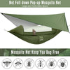 G4Free Large Camping Hammock with Mosquito Net and Rain Fly- 2 Person Portable Hammock with Bug Net and Tent Tarp, Hammock Tent for Outdoor Hiking Camping Backpacking Travel