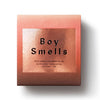 Limited Edition Slow Burn Boy Smells Candle, 50 Hour Long Burn, Coconut & Beeswax Blend, Luxury Scented Candles for Home (8.5 oz)