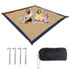 NIANNUJIAO Giant Picnic and Outdoor Blankets 118"X118" Water Reisitant Foldable Extra Large Mat Park Blankets Fold Up Waterproof Lawn Blanket for Grass Concerts