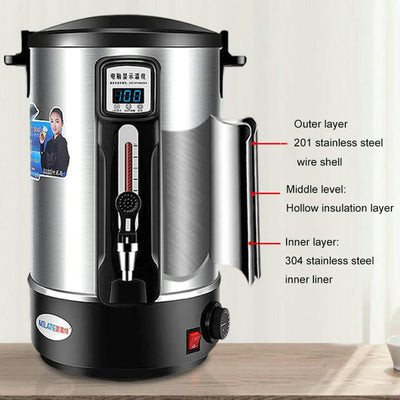 Wax Melter for Candles,Wax Melting Pot for Candle Making,Melt Wax for Candles with Fast Nozzle and Temperature Control,to Make Soap,35L