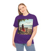 Have You Forgiven Your Ex?  Woman on Bench Looking at Waves, Forgiving T-Shirt, Forgiveness, Relationship Healing Top #5002STS