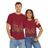 Wildflowers, Graphic T-Shirts for Women, Floral Shirt, Womens Short Sleeve, Ladies Graphic Tees #5104TTS