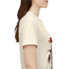 Wildflowers and Pink & Yellow Roses, Graphic T-Shirts for Women, Floral Shirt, Womens Short Sleeve, Ladies Graphic Tees #5138TTS