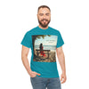 Have You Forgiven Your Ex?  Woman on Bench Looking at Waves, Forgiving T-Shirt, Forgiveness, Relationship Healing Top #5002STS