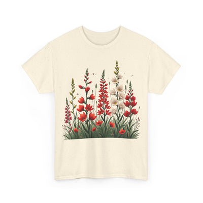 Wildflowers, Graphic T-Shirts for Women, Floral Shirt, Womens Short Sleeve, Ladies Graphic Tees #5122TTS