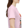 Wildflowers and Orange Roses, Graphic T-Shirts for Women, Floral Shirt, Womens Short Sleeve, Ladies Graphic Tees #5046TTS