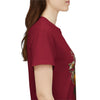 Wildflowers and Pink & Yellow Roses, Graphic T-Shirts for Women, Floral Shirt, Womens Short Sleeve, Ladies Graphic Tees #5143TTS