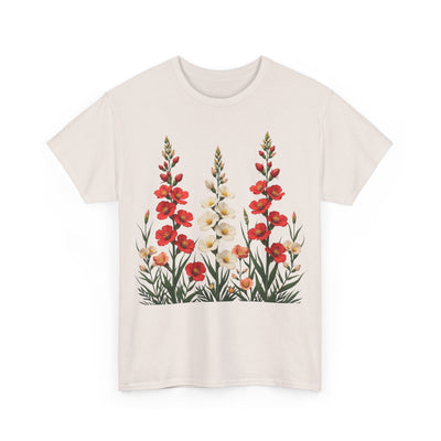 Wildflowers, Graphic T-Shirts for Women, Floral Shirt, Womens Short Sleeve, Ladies Graphic Tees #5123TTS