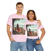 Have You Forgiven Your Ex?  Woman on Bench Looking at Waves, Forgiving T-Shirt, Forgiveness, Relationship Healing Top #5002STS