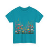 Wildflowers, Graphic T-Shirts for Women, Floral Shirt, Womens Short Sleeve, Ladies Graphic Tees #5104TTS