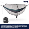 ENO OneLink Hammock System - Includes DoubleNest Hammock, Atlas Suspension System, Guardian Bug Net, and ProFly Rain Tarp - Set of Hammock Essentials for Camping, Hiking, or a Festival - Navy/Olive