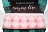 Enlightened Ambience Gardenia Scented Candles (10 Votives, Pink)