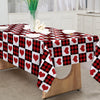 AnyDesign Valentine's Day Rectangle Tablecloth Red Buffalo Plaids Fabric Table Cloth Washable Hearts Table Cover for Wedding Anniversary Holiday Picnic Dinner Table Decoration, 60 x 104 Inch