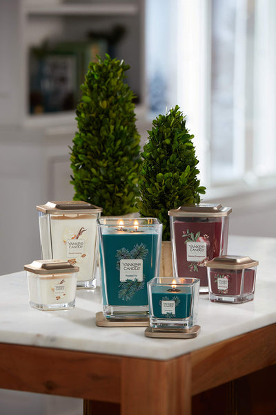 Yankee Candle Elevation Collection with Platform Lid Sweet Frosting Scented Candle, Large 2-Wick, 80 Hour Burn Time