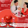 MTLEE 2116 Pieces Valentine's Day Vase Fillers Red Love Pearl Vase Fillers Floating Candles Centerpiece with 10 Floating Candles for Vase Table Dating Festival Home Valentine's Day (Novelty Style)