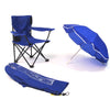 Redmon Umbrella Kids Camping Chair with Matching Shoulder Bag,Nylon, Royal Blue