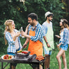 COSYAWN Folding Grill Table, Small, Aluminum, Lightweight, Portable, Height Adjustable, Outdoor Picnic Table, 22.3x15.8x10.7/22.3 inches, 88 lbs Load Capacity