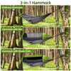 Camping Hammock, Sportneer Hammock with Mosquito Net 118" x 71" Portable 2 Person Hammock Lightweight Hammocks Tent with Tree Straps for Backpacking Hiking Backyard Camping Outdoor