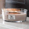 WoodWick Ellipse Vanilla & Sea Salt Scented Candle, 16oz | Up to 50 Hours Burn Time, Ideal for Dwelling Decor and Gifts