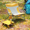 Rock Cloud Portable Beach Table Aluminum Ultralight Folding Camping Table, Yellow