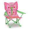 Melissa & Doug Bella Butterfly Child's Outdoor Chair (Frustration-Free Packaging)