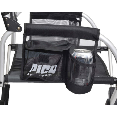 GCI Outdoor Pico Arm Chair, Folding Director's Chair with Carry Bag