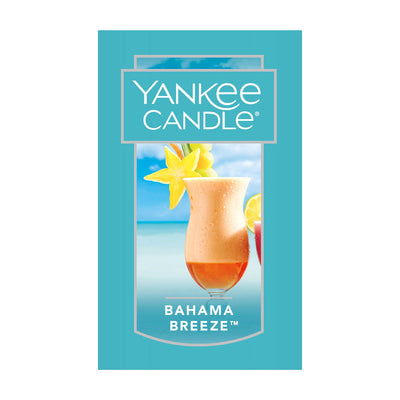 Yankee Candle Bahama Breeze Scented, Classic 12oz Medium Perfect Pillar Single Wick Candle, Over 80 Hours of Burn Time