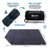 Dagmi Outdoors Waterproof Outdoor Blanket Large Fleece Stadium & Camping Blankets for Cold Weather. Perfect for Outdoors, Car, Dogs, Picnic. Windproof, Quilted, Extra Warm, Machine Washable.