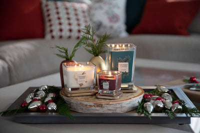 Yankee Candle Elevation Collection with Platform Lid Sweet Frosting Scented Candle, Large 2-Wick, 80 Hour Burn Time