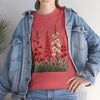 Wildflowers, Graphic T-Shirts for Women, Floral Shirt, Womens Short Sleeve, Ladies Graphic Tees #5122TTS