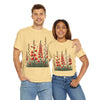 Wildflowers, Graphic T-Shirts for Women, Floral Shirt, Womens Short Sleeve, Ladies Graphic Tees #5122TTS