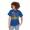 Wildflowers and Orange Roses, Graphic T-Shirts for Women, Floral Shirt, Womens Short Sleeve, Ladies Graphic Tees #5045TTS