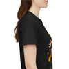 Wildflowers and Pink & Yellow Roses, Graphic T-Shirts for Women, Floral Shirt, Womens Short Sleeve, Ladies Graphic Tees #5148TTS