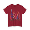 Wildflowers, Graphic T-Shirts for Women, Floral Shirt, Womens Short Sleeve, Ladies Graphic Tees #5118TTS