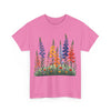 Wildflowers, Graphic T-Shirts for Women, Floral Shirt, Womens Short Sleeve, Ladies Graphic Tees #5120TTS