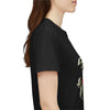 Wildflowers and Red Roses, Graphic T-Shirts for Women, Floral Shirt, Womens Short Sleeve, Ladies Graphic Tees #5127TTS