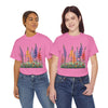 Wildflowers, Graphic T-Shirts for Women, Floral Shirt, Womens Short Sleeve, Ladies Graphic Tees #5120TTS
