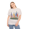 Wildflowers, Graphic T-Shirts for Women, Floral Shirt, Womens Short Sleeve, Ladies Graphic Tees #5120TTS