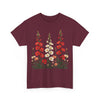 Wildflowers, Graphic T-Shirts for Women, Floral Shirt, Womens Short Sleeve, Ladies Graphic Tees #5123TTS