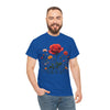 Wildflowers and a Red Rose, Graphic T-Shirts for Women, Floral Shirt, Womens Short Sleeve, Ladies Graphic Tees #5007TTS